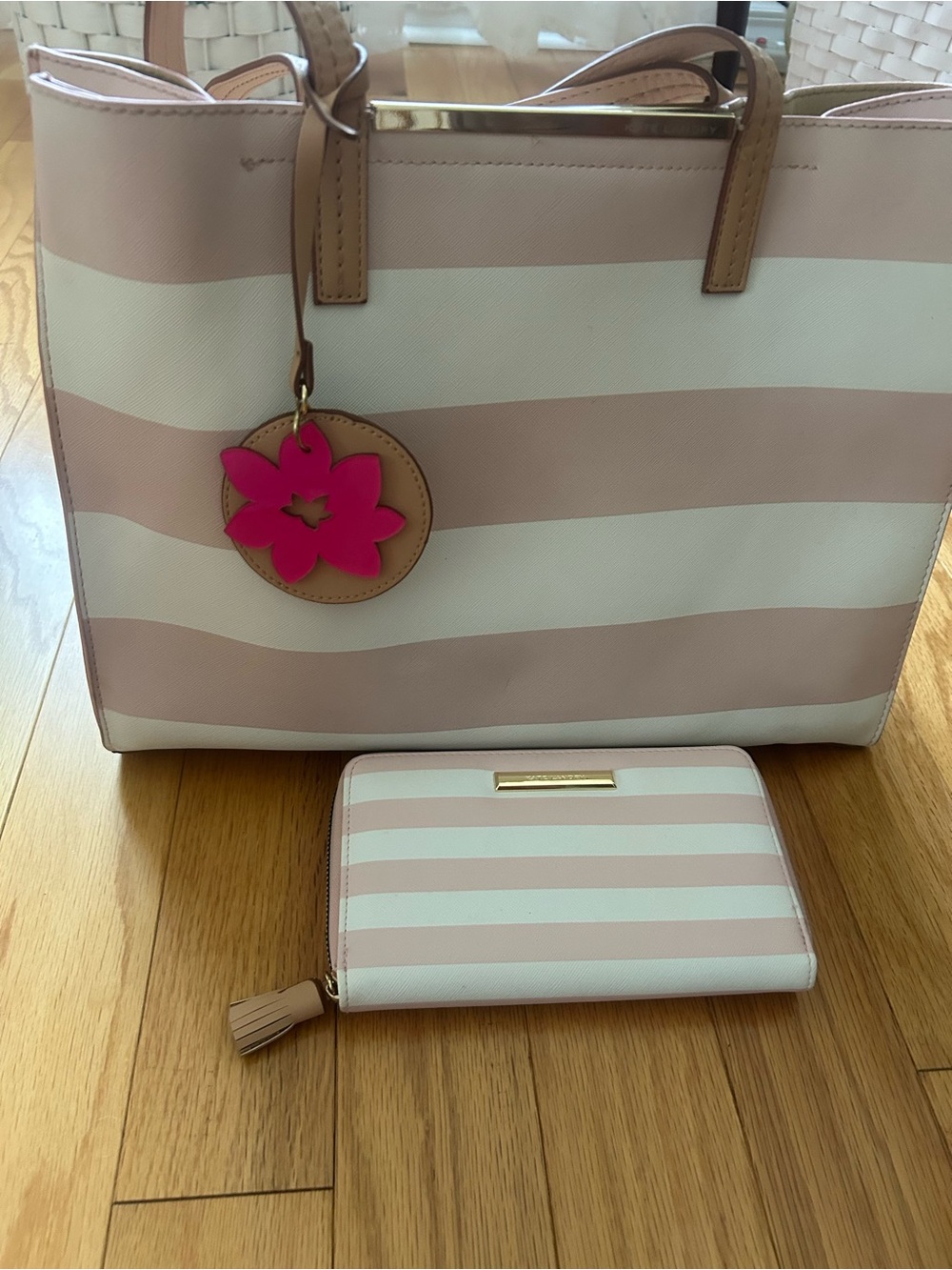 Kate Landry tote and wallet